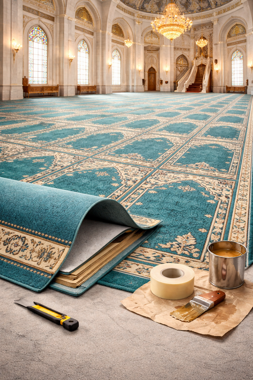 Akrilik Cami Halısı