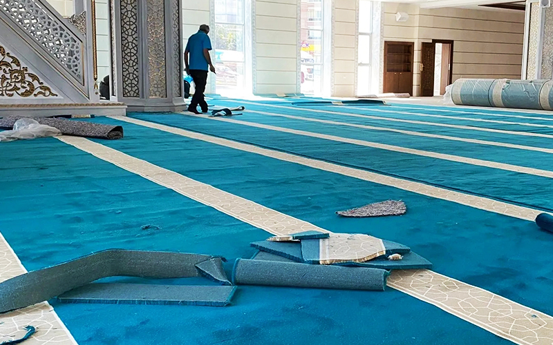 Cami Halısı Döşeme - Ferahnur Halı